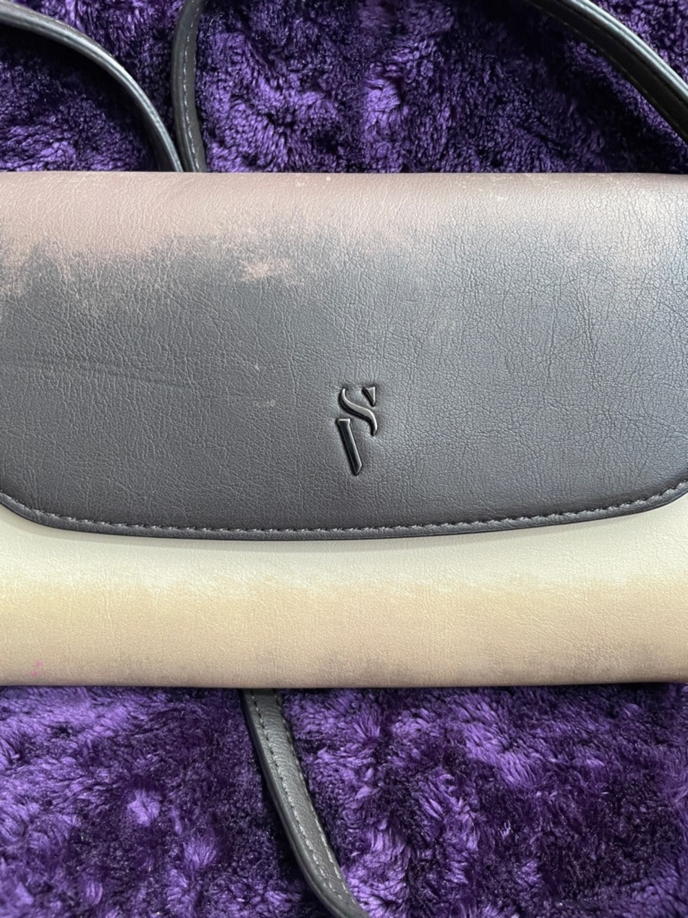 Simply Vera , Brown ,Tan Crossbody EUC
